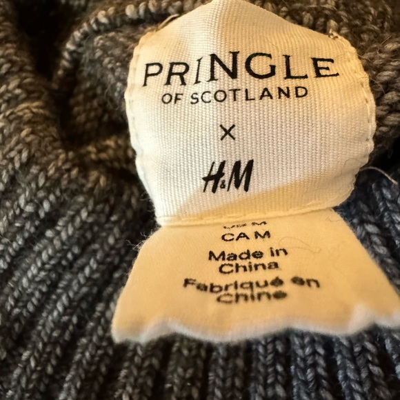 Pringle for H and M argyle sweater - Picture 2 of 3